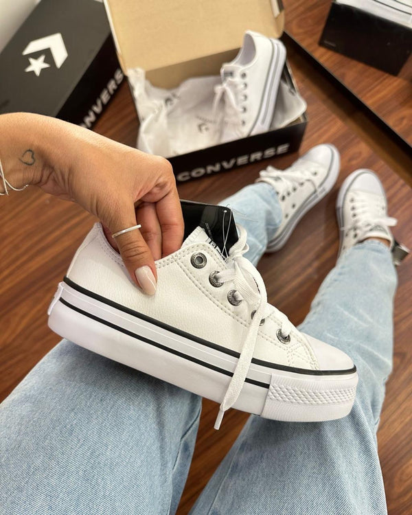 All Star Plataforma Prime Branco