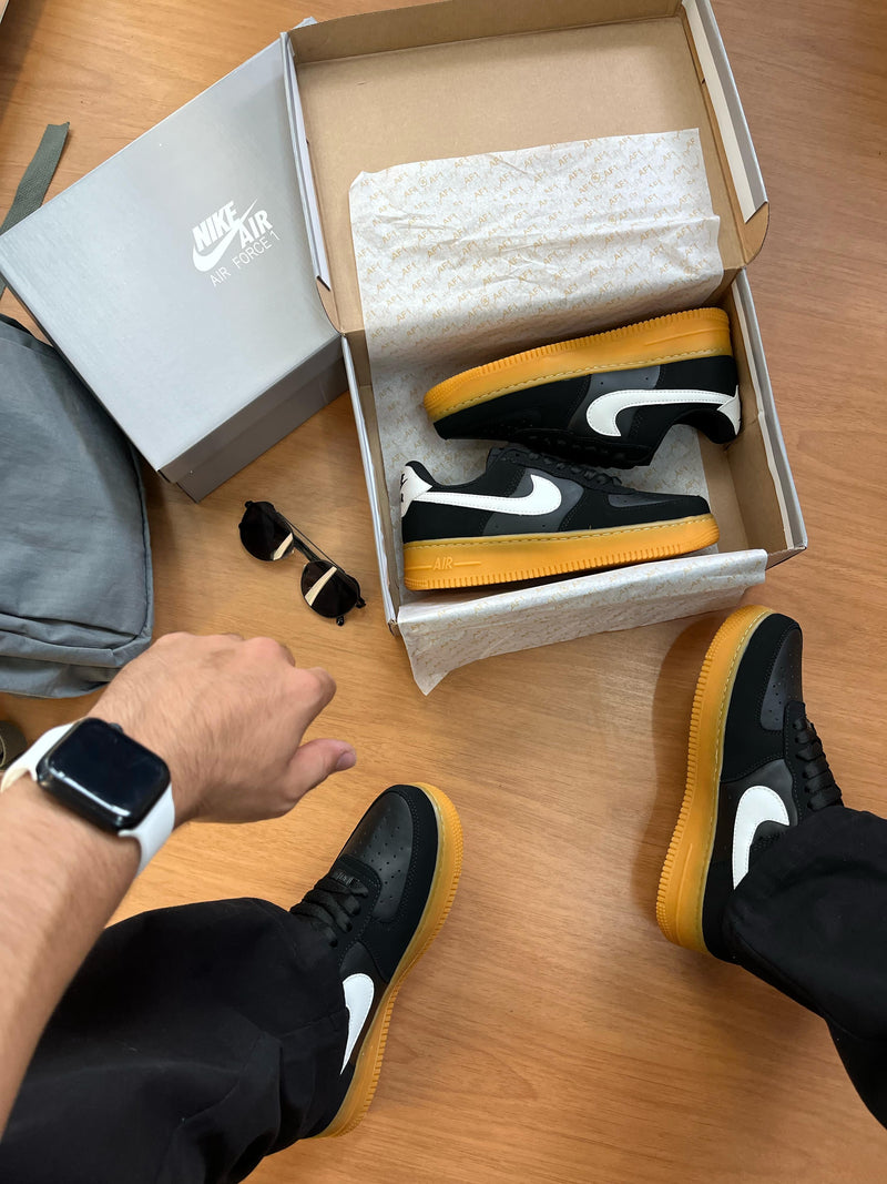 Air Force Luxo Preto/Latéx