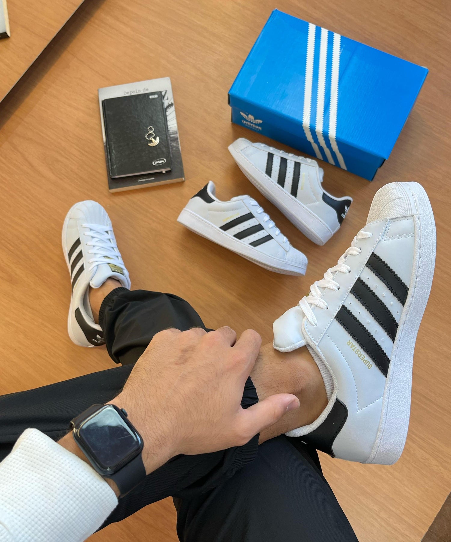 SuperStar Branco/Preto