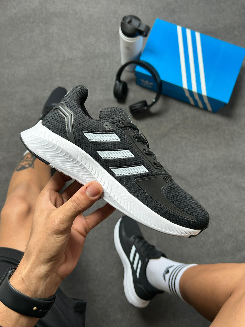 Adidas Run Falcon Preto/Branco