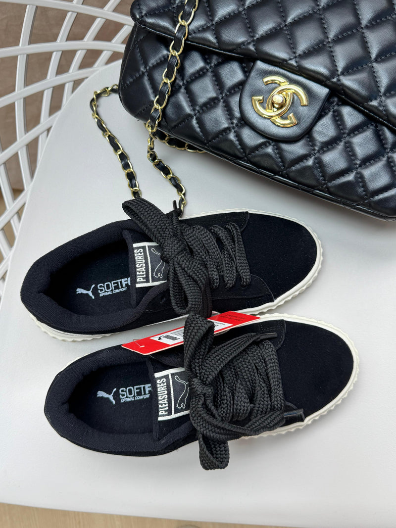 Puma Sued Camurça Preto