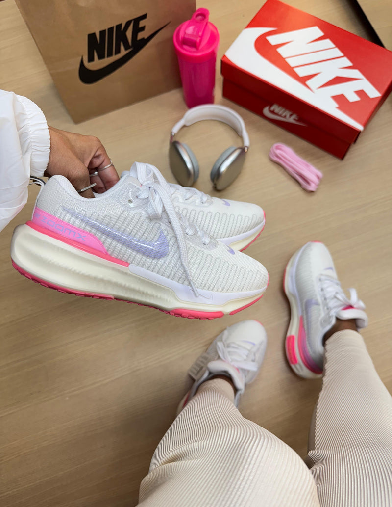 Nike Invincible Run 1ª Linha Branco/Pink