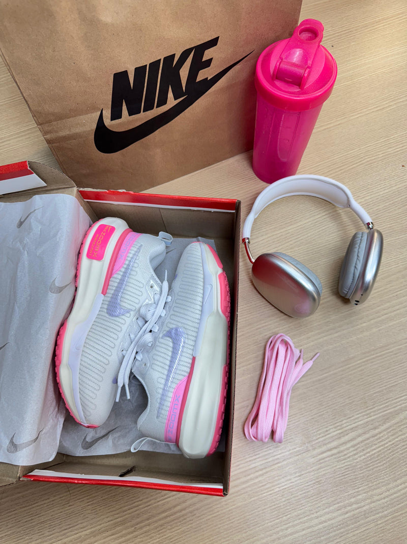 Nike Invincible Run 1ª Linha Branco/Pink