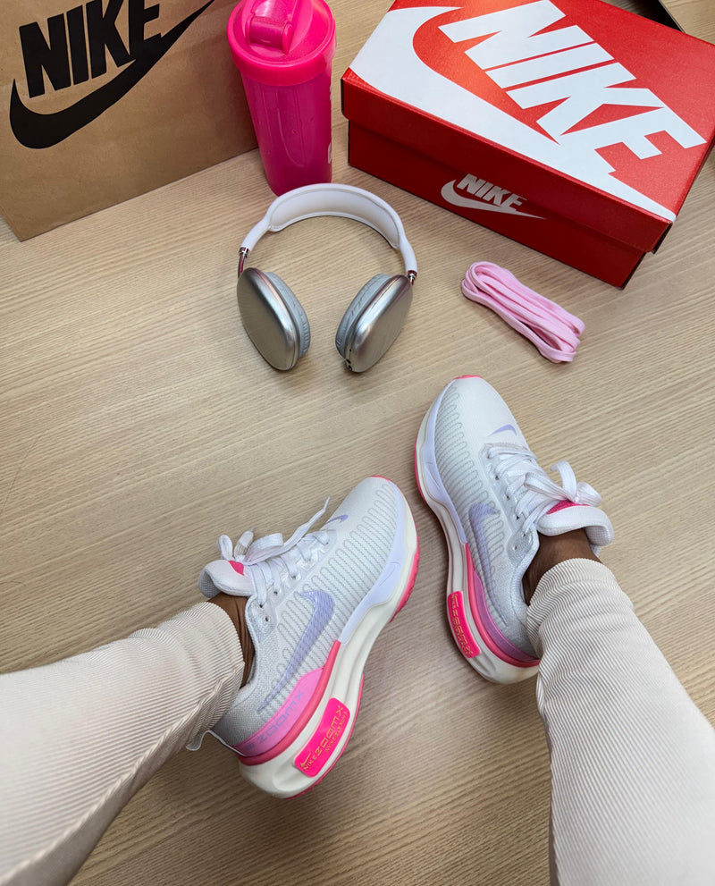 Nike Invincible Run 1ª Linha Branco/Pink
