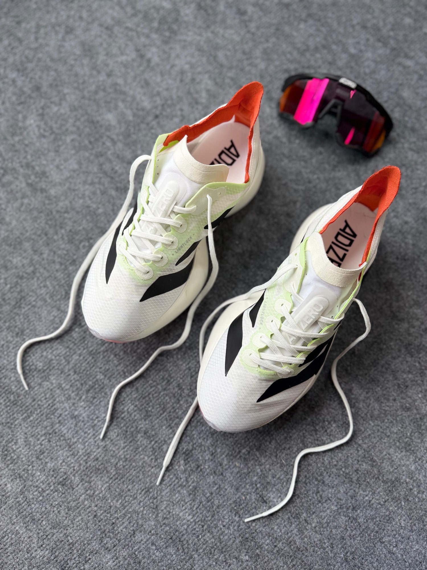 Adizero Adios Pro 4 Importado Branco/Pt/Laranja