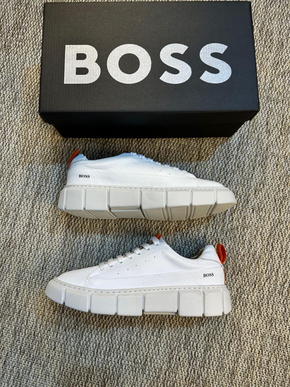 Sapatênis Boss Couro (Cores)