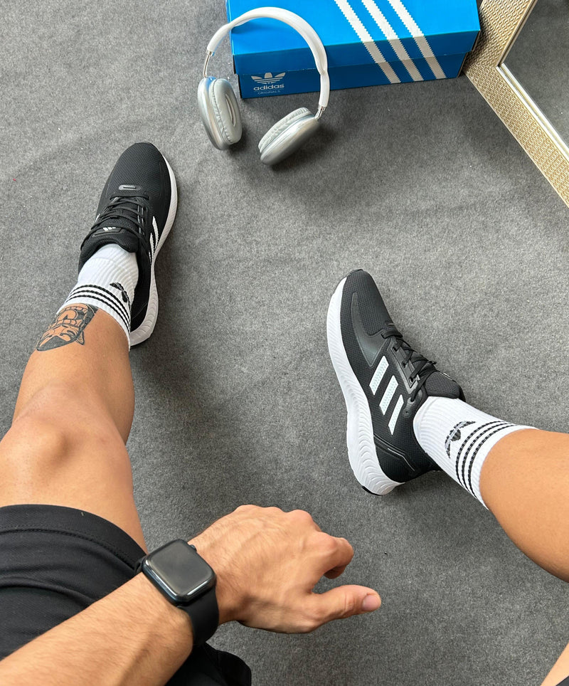 Adidas Run Falcon Preto/Branco