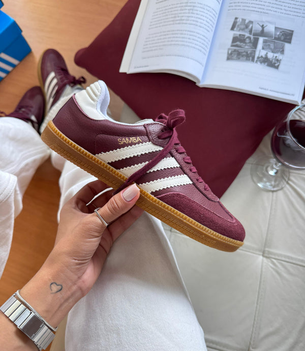 Samba OG Couro Cherry