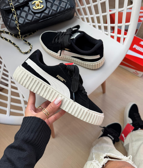 Puma Sued Camurça Preto
