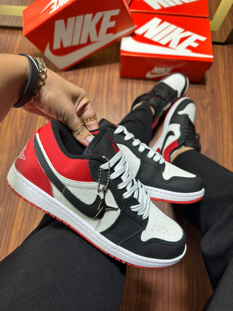 Jordan Low Red Black