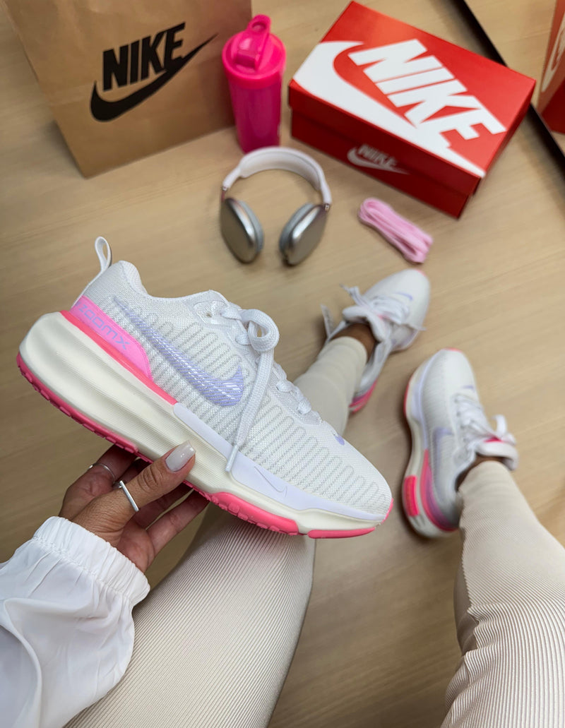 Nike Invincible Run 1ª Linha Branco/Pink