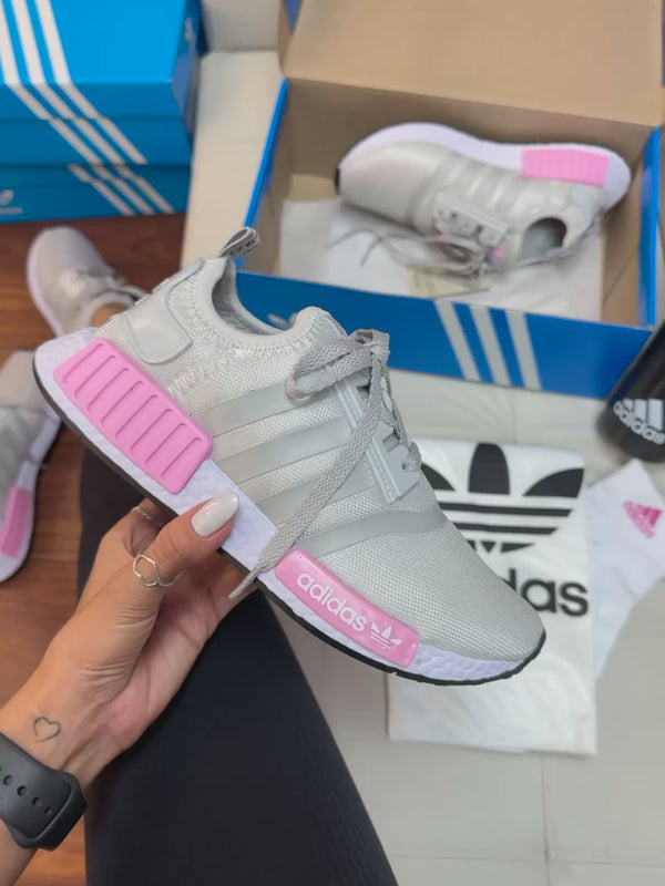 Adidas NMD Cinza/Rosa