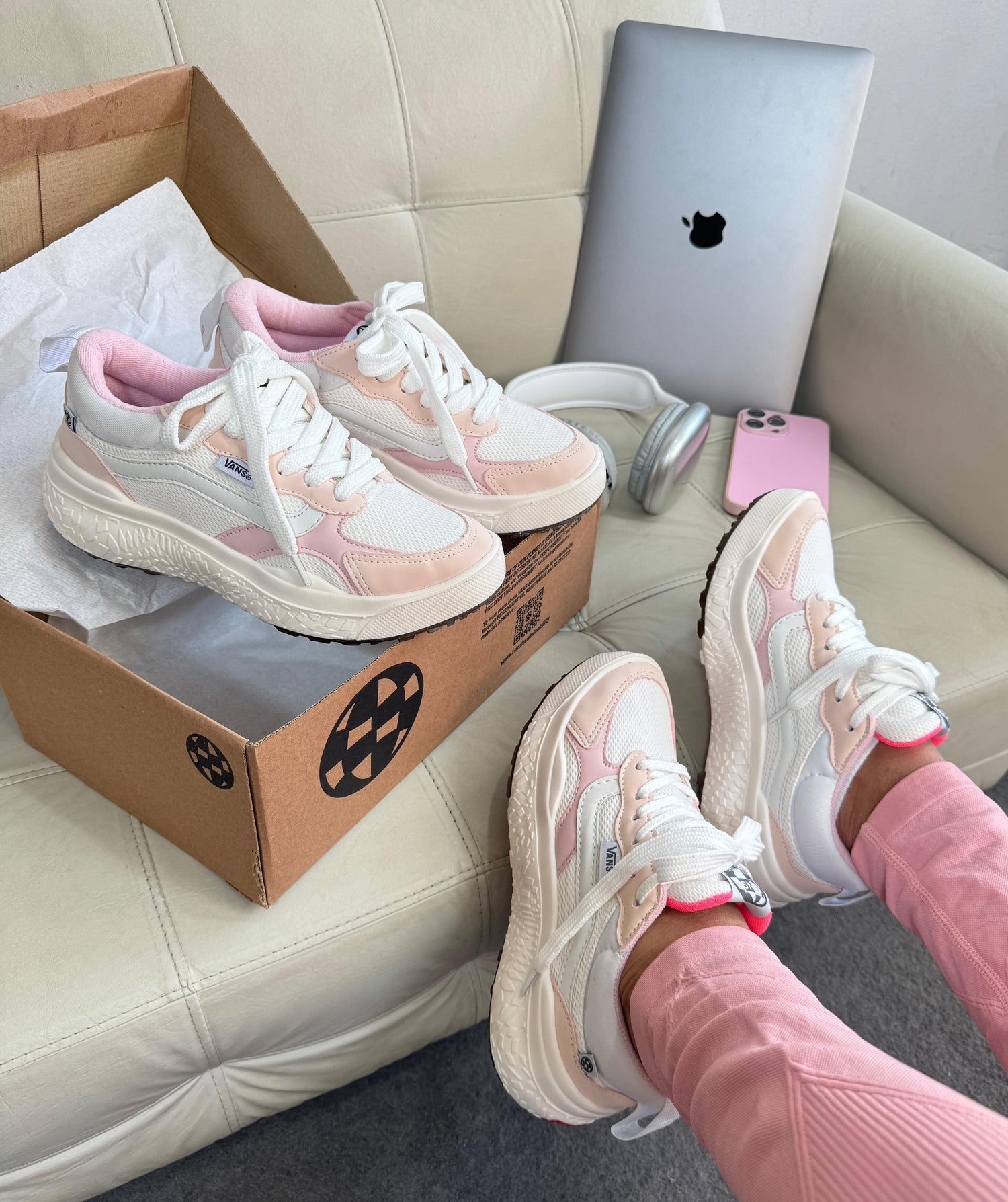 Vans Ultrarange Neo Branco/Rose