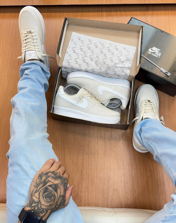 Nike Air Force Branco/Creme