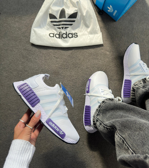 Adidas NMD  Branco/Roxo