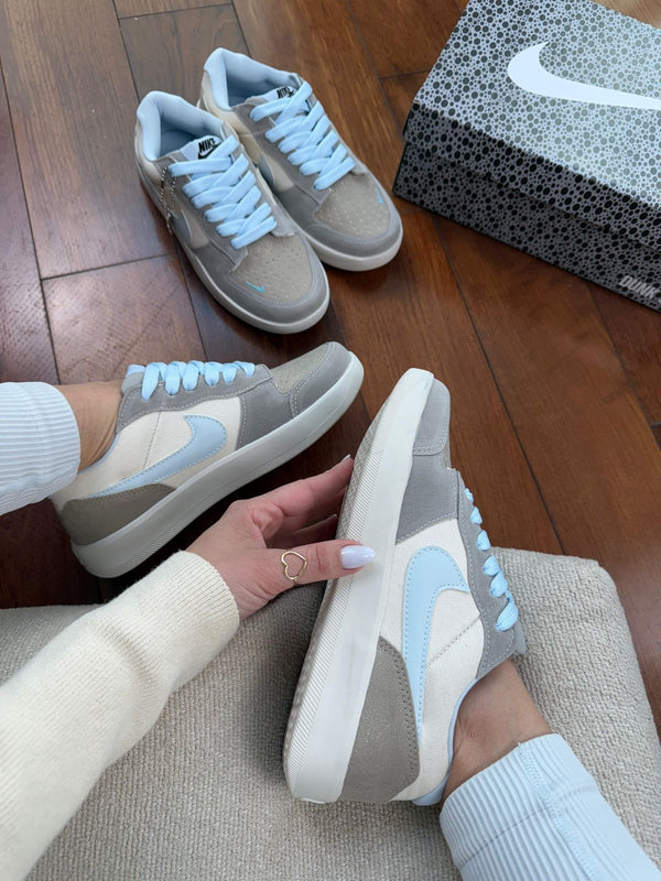 Nike Casual  Off/ Azul bebê 🩵