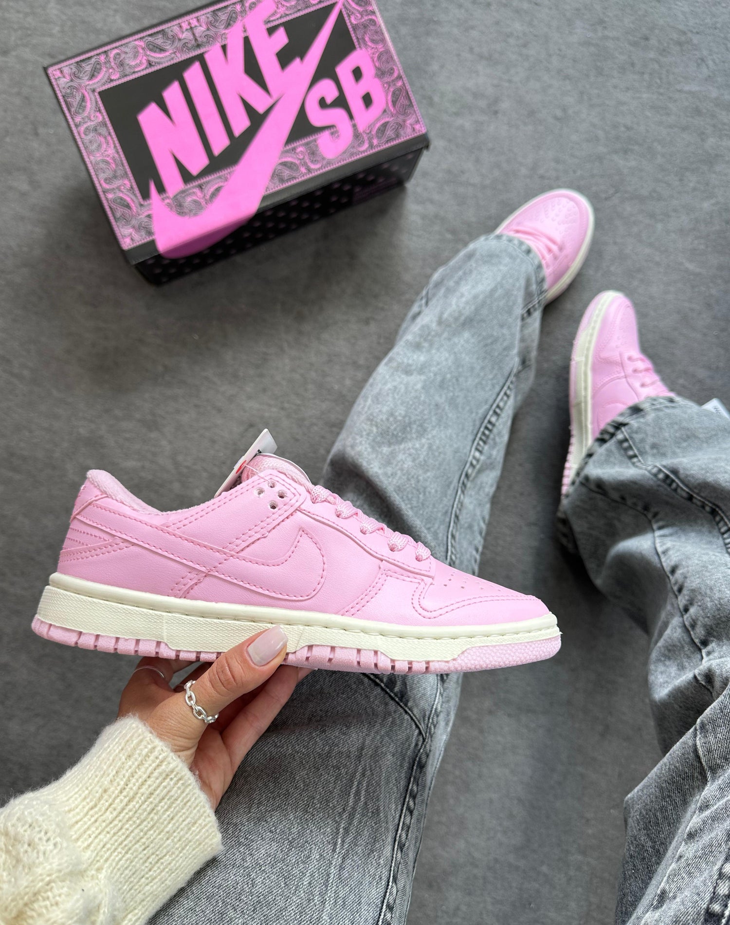 Dunk Low pro Luxo Rosa/Off